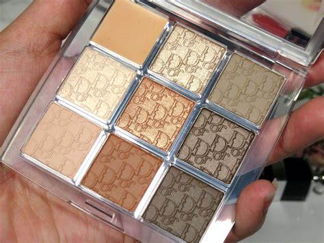 dior backstage oogschaduw warm|dior eye palette.